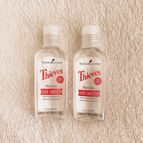 Young Living Skincare New Lot Of 2 Thieves Hand Sanitizers From